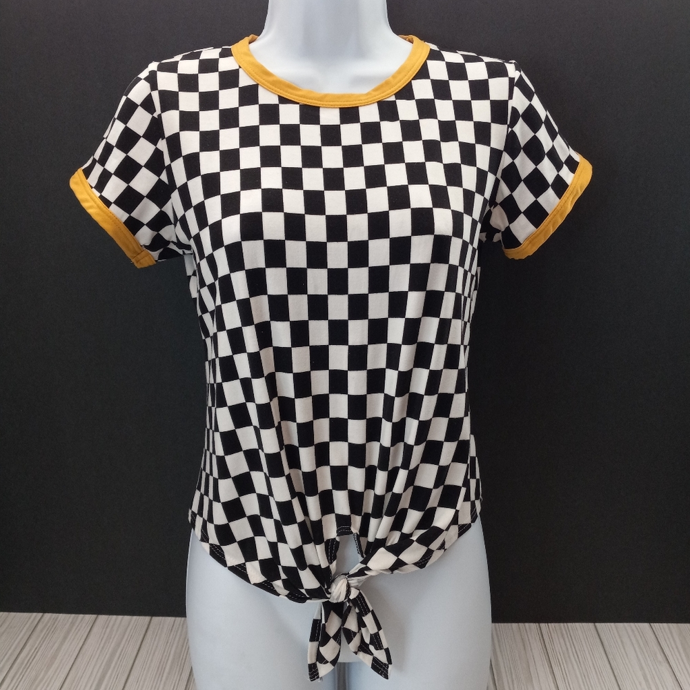 Dream Girl Checkered Top